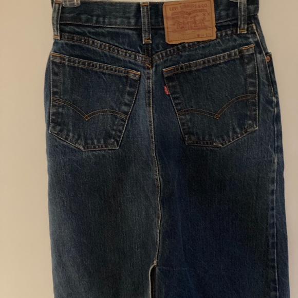 Levi's Dresses & Skirts - Levi’s “A” line denim skirt